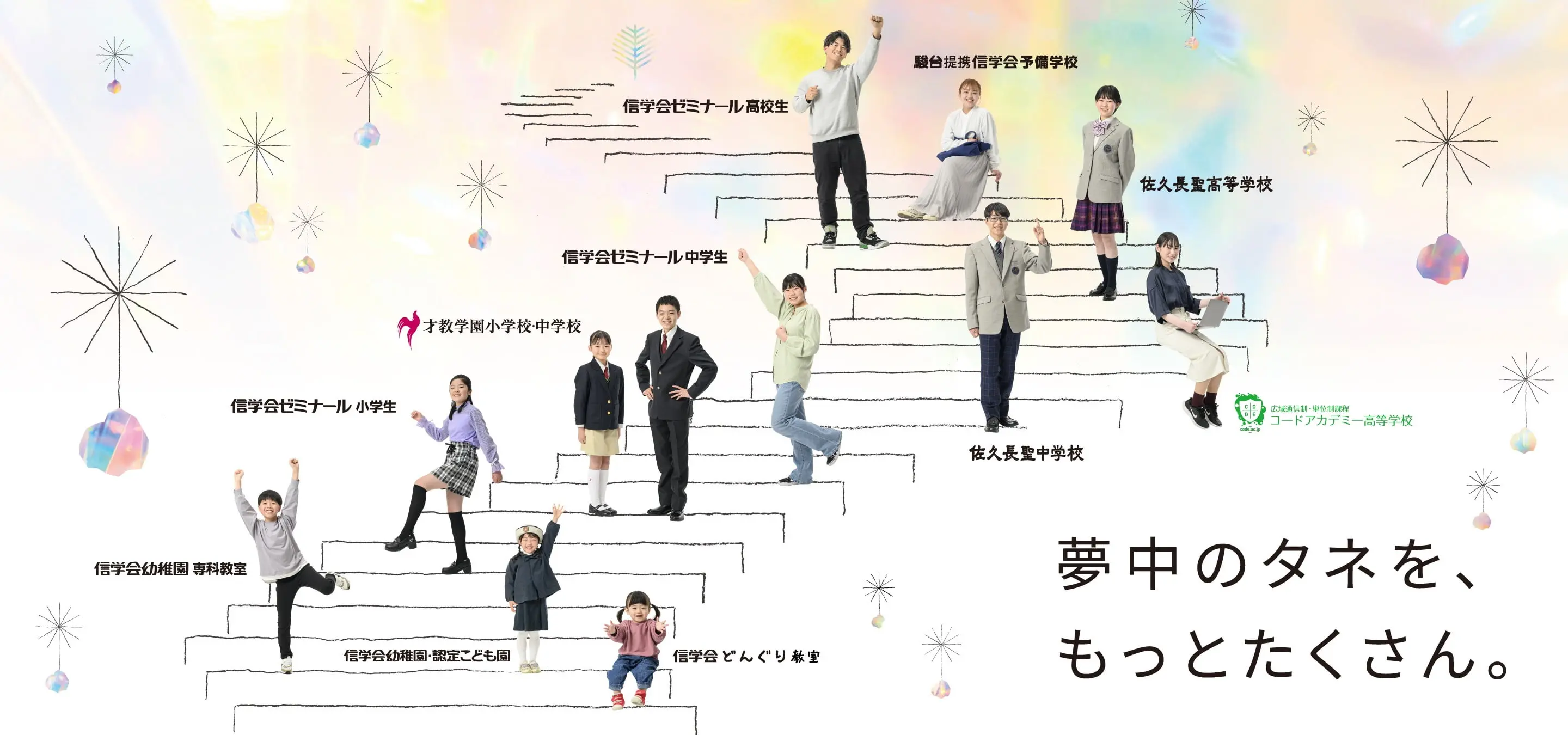夢中のタネを、もっとたくさん。